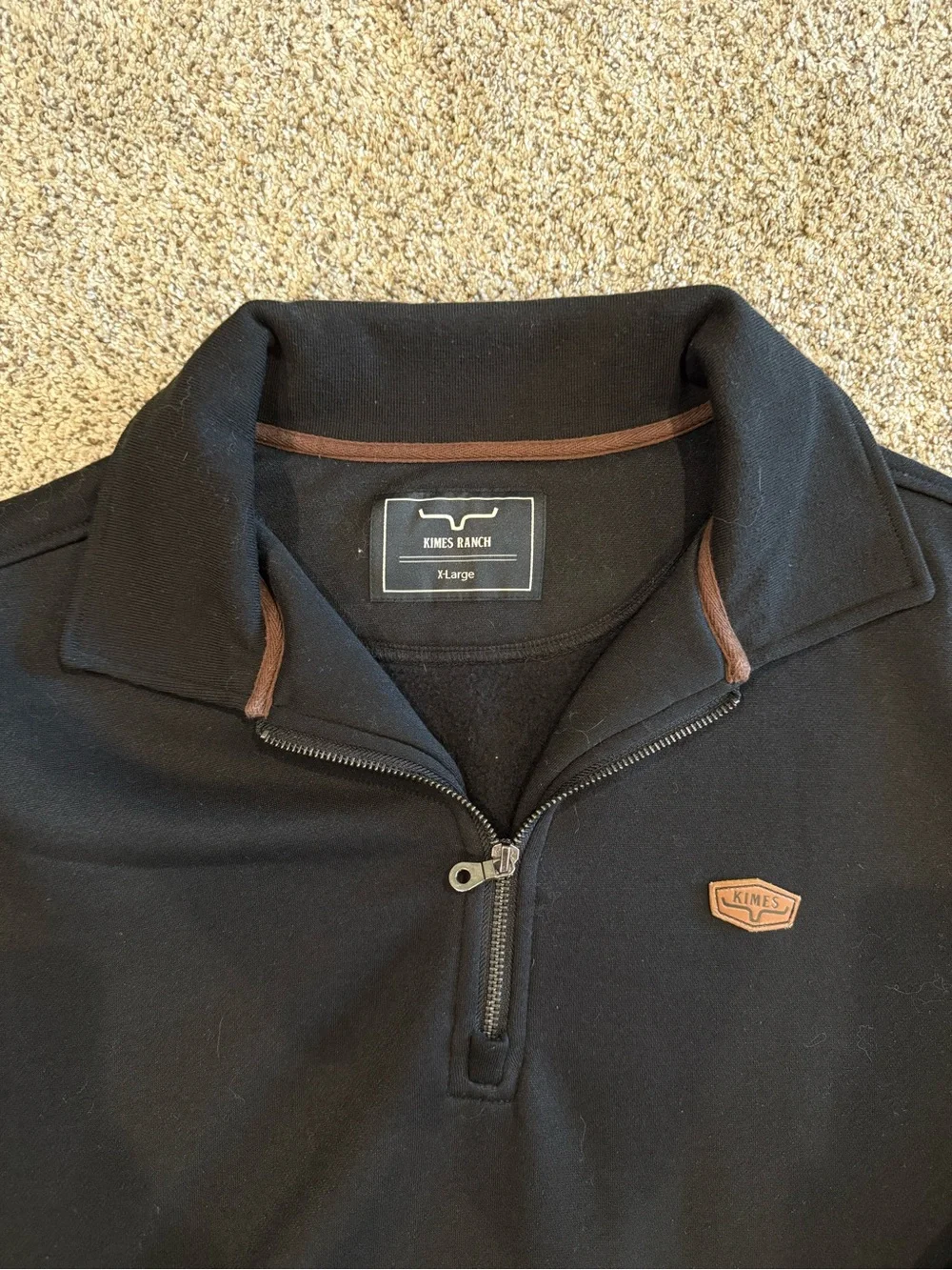 Kimes Ranch quarter zip